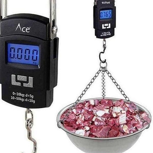 Digital Portable Mini Weight Scale 50kg LED Clear