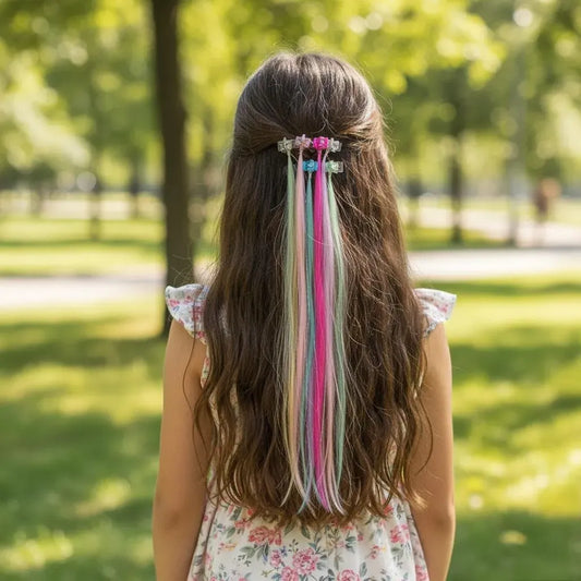 Stylish Star Hair Clips ABS Plastic for Girls