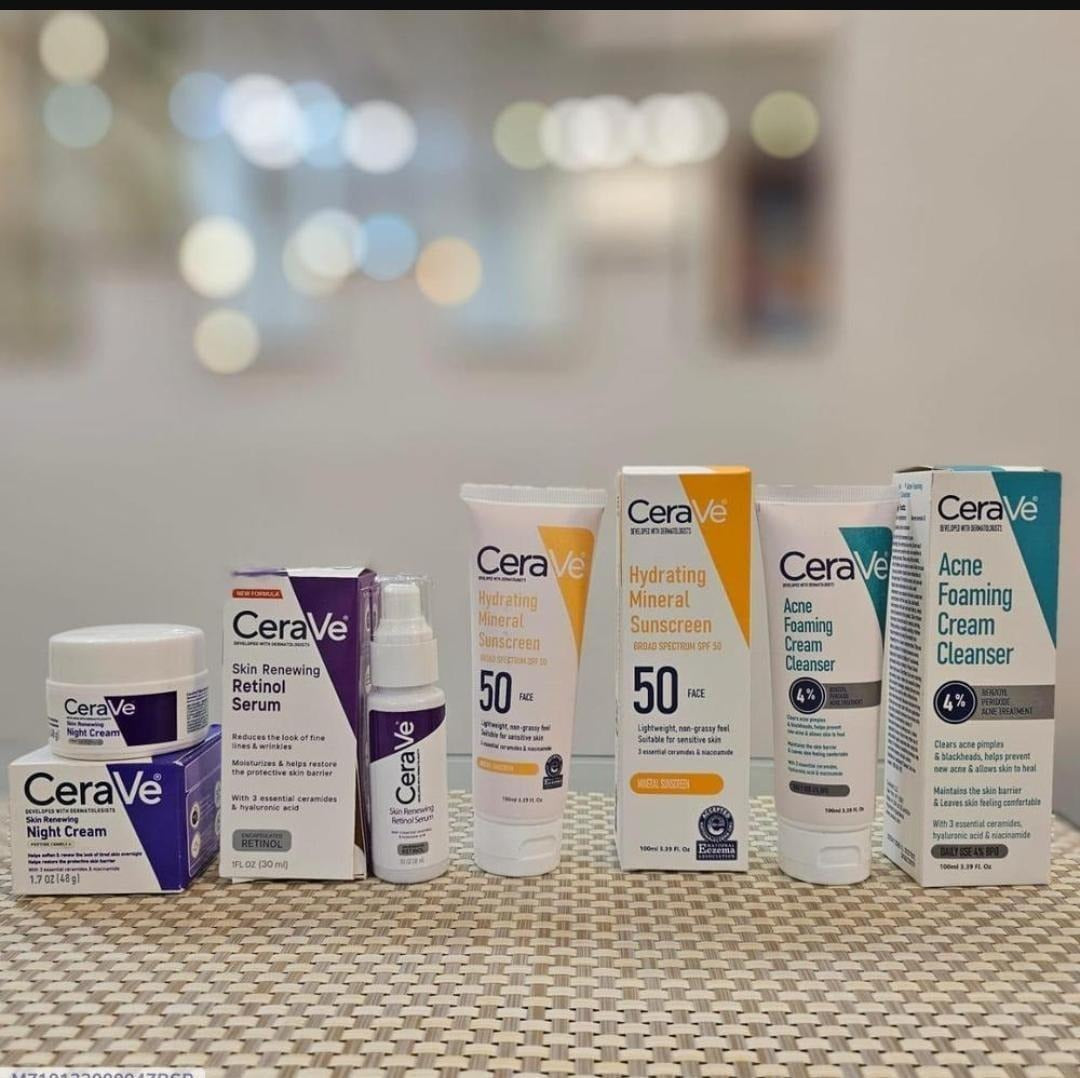 Premium Skin Care Set for Acne & Sun Protection