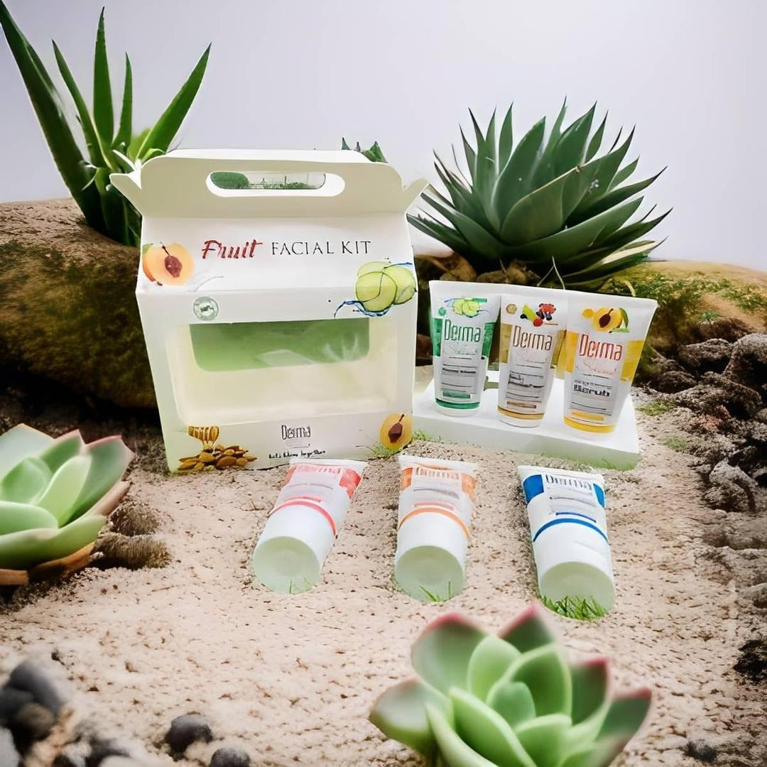 Soft Touch Whitening Facial Kit for All Skin Types