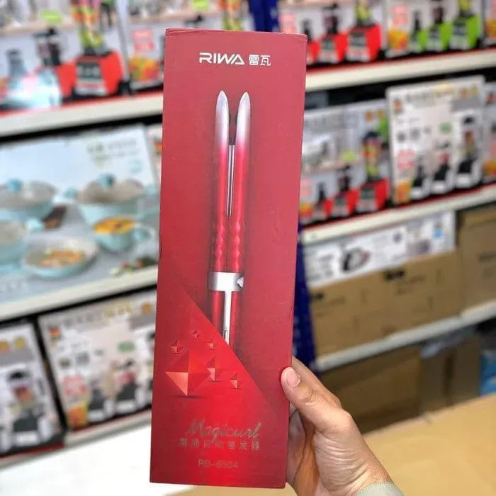 Red 360° Smart Curling Iron RB-8504