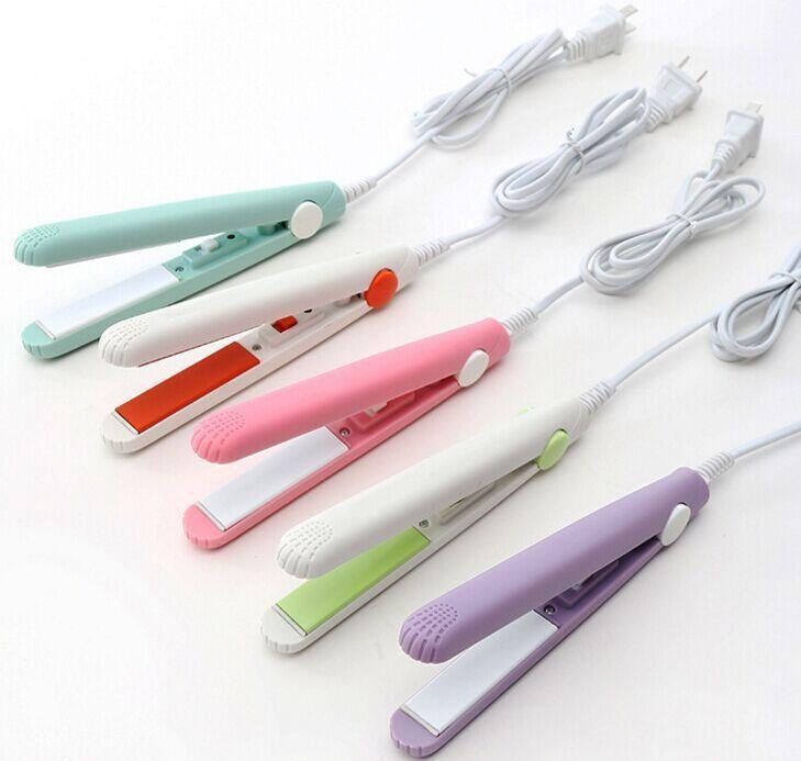 Mini Hair Straightener ABS Plastic Corded 15W
