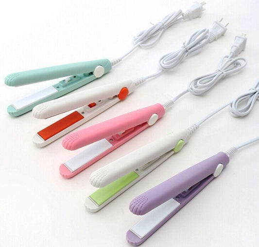 Mini Hair Straightener ABS Plastic Corded 15W