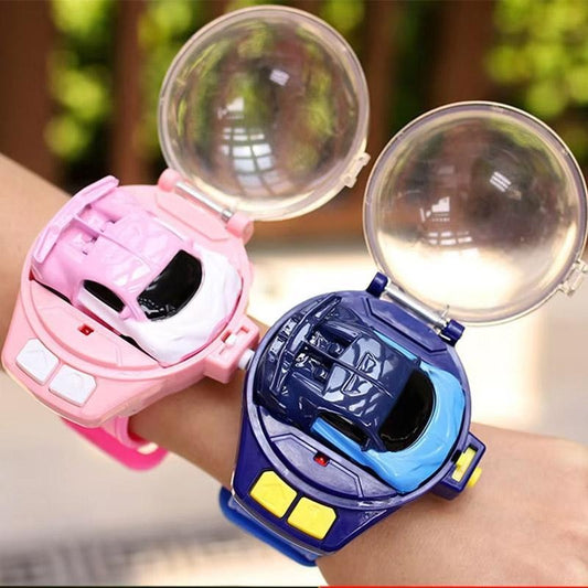 Mini USB Charging Wrist Watch RC Car Small Car
