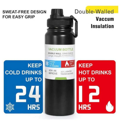 Vacuum Sport Water Bottles Stainless Steel Leak Proof