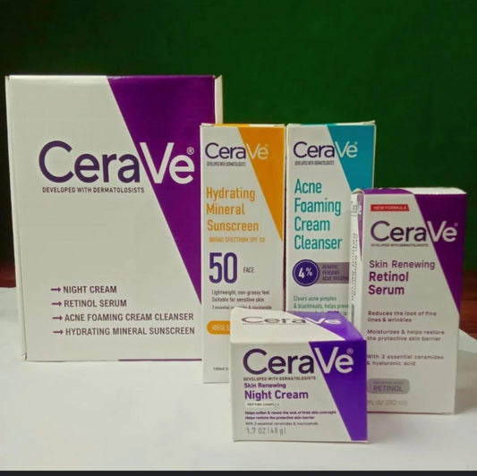 Premium Skin Care Set for Acne & Sun Protection