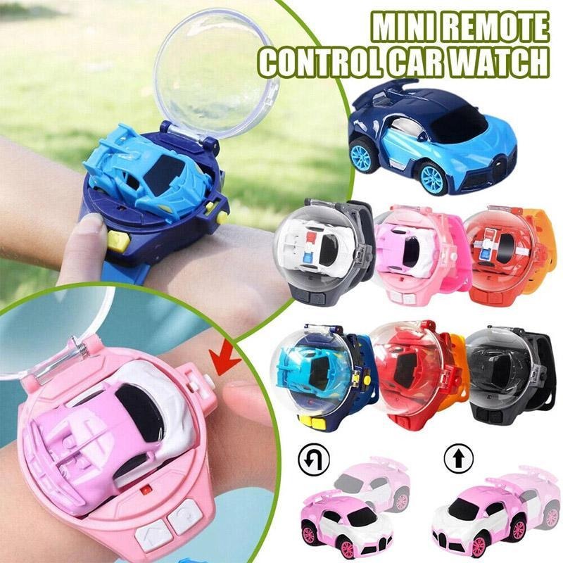 Mini USB Charging Wrist Watch RC Car Small Car