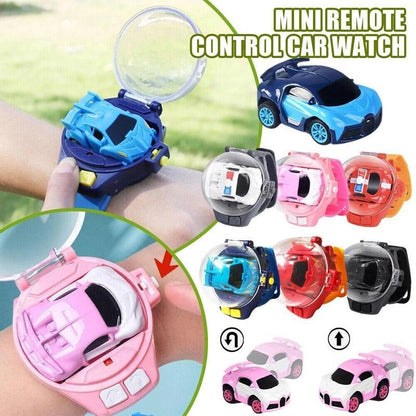 Mini USB Charging Wrist Watch RC Car Small Car