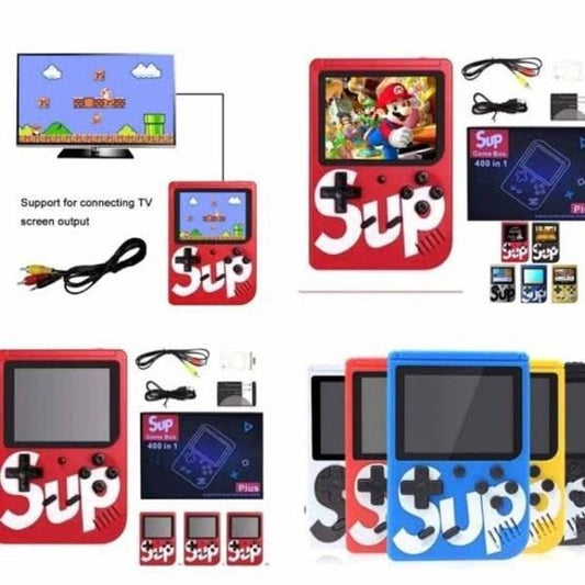 Portable Video Game for Kids, Durable Plastic, 6-Hour Battery, 3" Screen