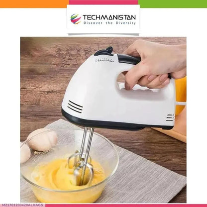 White 3-Piece ABS Egg Beater Set