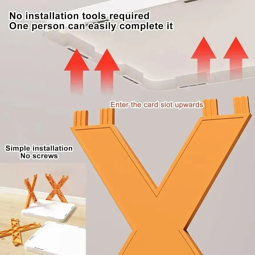 Stylish X-Shaped Shoe Rack for Small Spaces