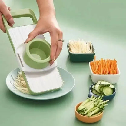 Stainless Steel Garlic Slicer Green 3Pcs