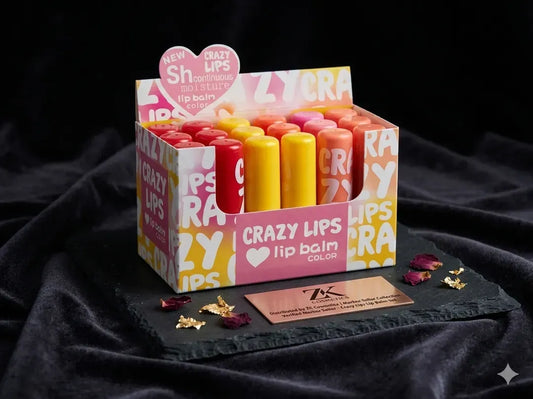 Crazy Lips Lip Balm Ice Cream Design Moisturize