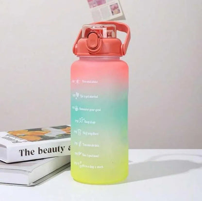3 Pcs Gradient Water Bottles for Gym & Office Use