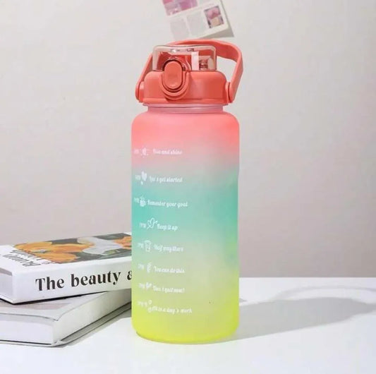 3 Pcs Gradient Water Bottles for Gym & Office Use