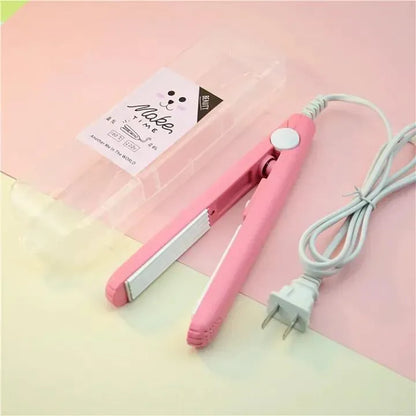 Mini Hair Straightener ABS Plastic Corded 15W