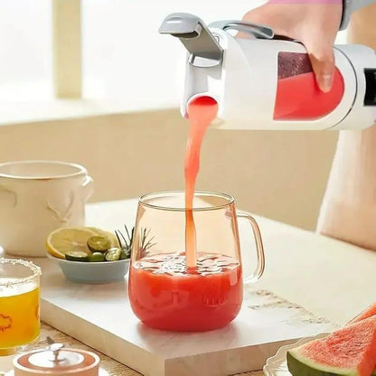 Portable Rechargeable Green Electric Juicer Blender