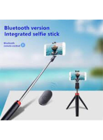 Selfie Stick Black ABS Tripod Base Adjustable Arm