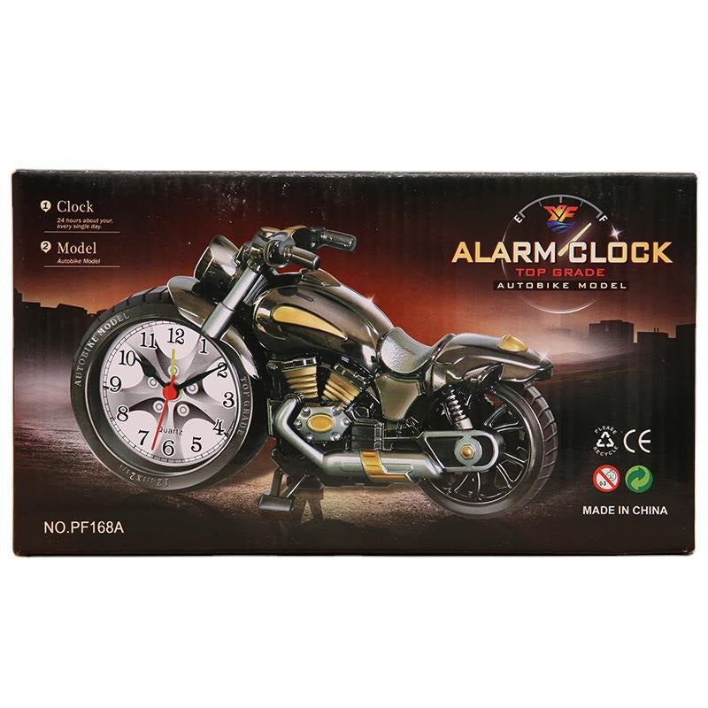 Motorcycle Alarm Clock for Kids Bedroom Decor