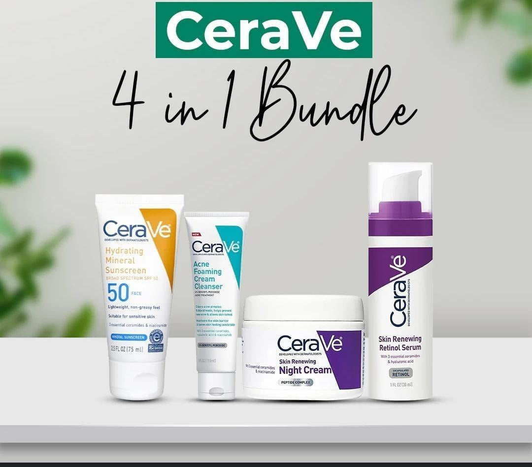 Premium Skin Care Set for Acne & Sun Protection