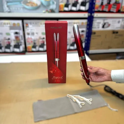 Red 360° Smart Curling Iron RB-8504