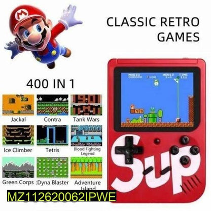 Portable Video Game for Kids, Durable Plastic, 6-Hour Battery, 3" Screen