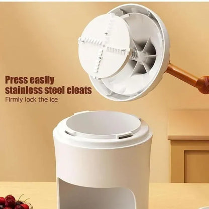 Manual Ice Crusher Machine for Home & Outdoor Use